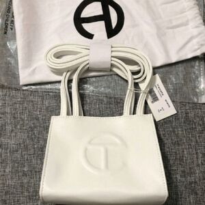 💋💋💋New Telfar Small Shopping Bag💋White